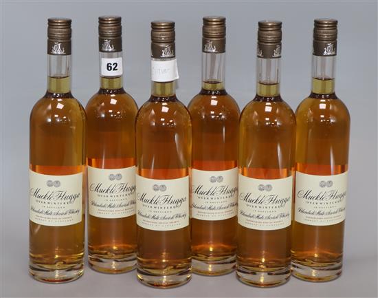 Six bottles of Muckle Flugga blended Malt Scotch Whisky